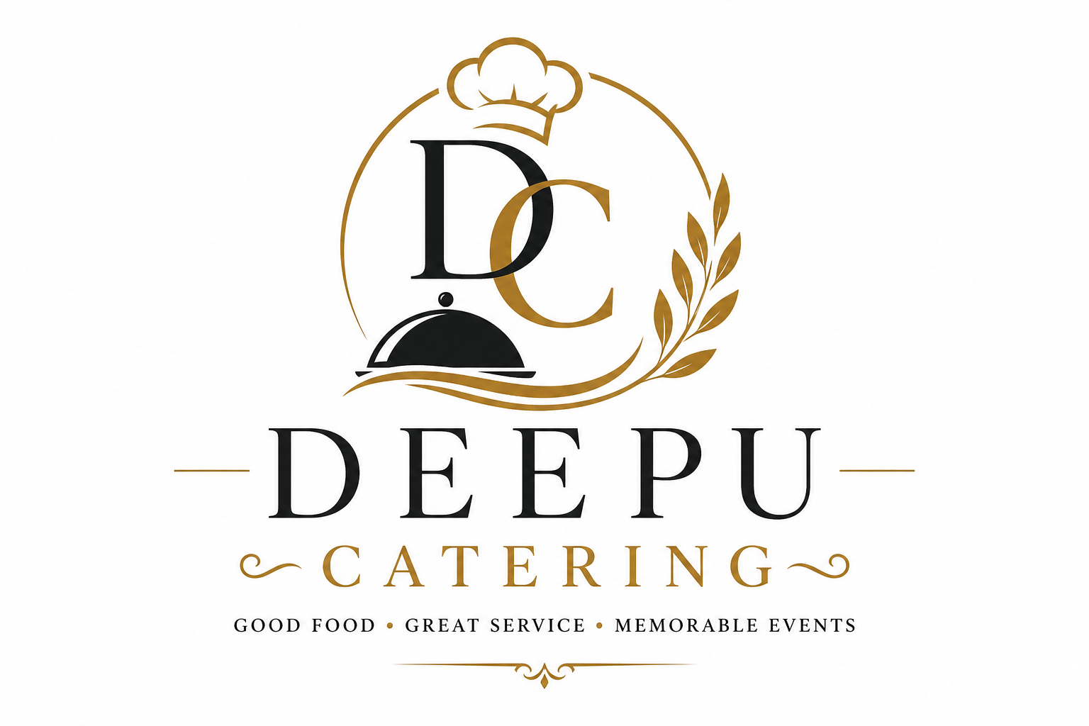 Deepu Catering Logo